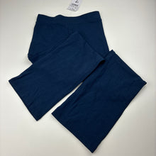 Load image into Gallery viewer, Girls Anko, navy stretchy jazz pants, Inside leg: 56cm, NEW, size 8,  