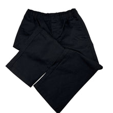 Load image into Gallery viewer, Unisex Target, black school pants, elasticated, Inside leg: 42cm, EUC, size 3-4,  