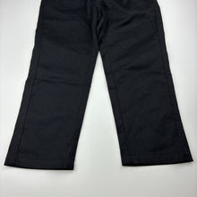 Load image into Gallery viewer, Unisex Target, black school pants, elasticated, Inside leg: 42cm, EUC, size 3-4,  