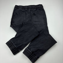 Load image into Gallery viewer, Boys Anko, stretch knit denim pants, elasticated, Inside leg: 44cm, GUC, size 6,  