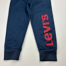 Load image into Gallery viewer, Boys Levis, navy track pants, elasticated, Inside leg: 34.5cm, FUC, size 2-3,  