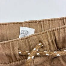Load image into Gallery viewer, Boys Anko, brown casual pants, elasticated, FUC, size 2,  