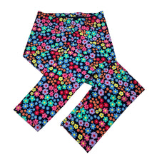 Load image into Gallery viewer, Girls Anko, colourful floral stretchy leggings, Inside leg: 45.5cm, EUC, size 7,  