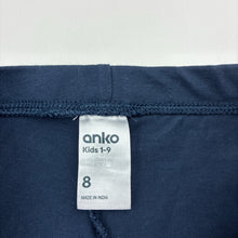 Load image into Gallery viewer, Girls Anko, stretchy bootcut leggings, elasticated, Inside leg: 53cm, EUC, size 8,  