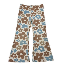 Load image into Gallery viewer, Girls Mango, floral bootcut leggings, Inside leg: 35cm, FUC, size 3,  