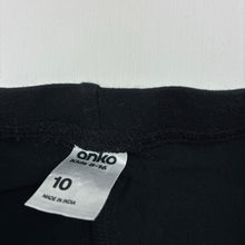 Load image into Gallery viewer, Girls Anko, black stretchy leggings, Inside leg: 53cm, EUC, size 10,  