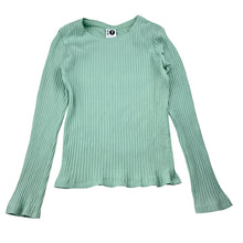 Load image into Gallery viewer, Girls KID, ribbed long sleeve tee / top, FUC, size 7,  