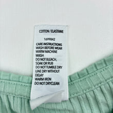 Load image into Gallery viewer, Girls KID, ribbed long sleeve tee / top, FUC, size 7,  