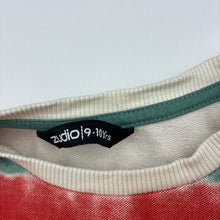 Load image into Gallery viewer, Boys Zudio, colourful lightweight cotton sweater / jumper, marks right cuff, FUC, size 9-10,  