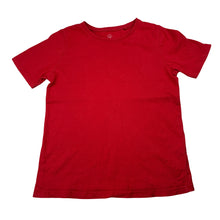 Load image into Gallery viewer, Unisex Favourites, red organic cotton tee / top, FUC, size 5,  