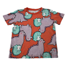 Load image into Gallery viewer, Boys KID, lightweight cotton tee / top, dinosaurs, FUC, size 4,  