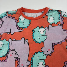 Load image into Gallery viewer, Boys KID, lightweight cotton tee / top, dinosaurs, FUC, size 4,  