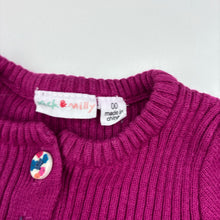 Load image into Gallery viewer, Girls Jack &amp; Milly, knitted cotton blend short sleeve dress, EUC, size 00, L: 37cm