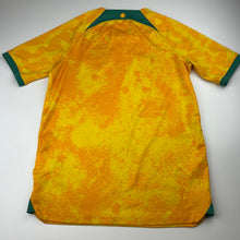 Load image into Gallery viewer, Unisex Nike, Dri-Fit Australia Matildas Soccer / Football jersey, small light mark, FUC, size 12-13,  