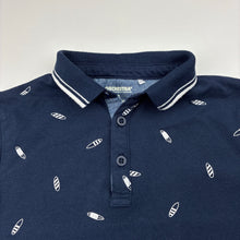 Load image into Gallery viewer, Boys ORCHESTRA, navy polo shirt top, small mark, FUC, size 6,  