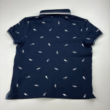 Load image into Gallery viewer, Boys ORCHESTRA, navy polo shirt top, small mark, FUC, size 6,  