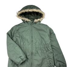 Load image into Gallery viewer, Girls Anko, khaki hooded jacket / coat, EUC, size 5,  