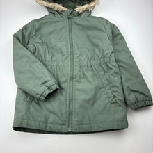 Load image into Gallery viewer, Girls Anko, khaki hooded jacket / coat, EUC, size 5,  