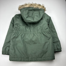 Load image into Gallery viewer, Girls Anko, khaki hooded jacket / coat, EUC, size 5,  