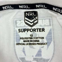 Load image into Gallery viewer, Unisex NRL Supporter, Canterbury Bulldogs tee / top, EUC, size 12,  