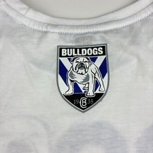 Load image into Gallery viewer, Unisex NRL Supporter, Canterbury Bulldogs tee / top, EUC, size 12,  