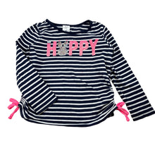 Load image into Gallery viewer, Girls Target, cotton long sleeve tee / top, rabbit, marks on front, FUC, size 3,  
