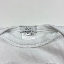 Load image into Gallery viewer, Unisex Britt, cotton tee / top, teddy bear, GUC, size 00,  