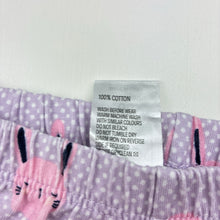 Load image into Gallery viewer, Girls Kids &amp; Co, cotton pyjama shorts, rabbits, GUC, size 00,  