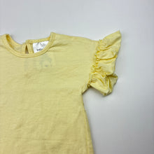 Load image into Gallery viewer, Girls Baby Baby, yellow cotton tee / top, EUC, size 000,  