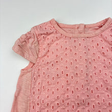 Load image into Gallery viewer, Girls Tu, pink cotton tee / top, GUC, size 00,  