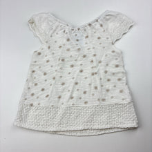 Load image into Gallery viewer, Girls Baby Baby, cotton tee / top, sequins, EUC, size 00,  