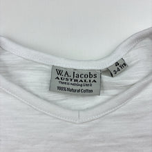 Load image into Gallery viewer, Girls WA Jacobs, cotton tee / top, butterflies, GUC, size 3-4,  