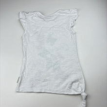 Load image into Gallery viewer, Girls WA Jacobs, cotton tee / top, butterflies, GUC, size 3-4,  