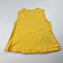 Load image into Gallery viewer, Girls Baby Poney, embroidered yellow cotton top, GUC, size 0,  