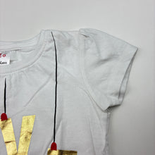 Load image into Gallery viewer, Girls B&amp;L, cotton Christmas tee / top, GUC, size 3,  