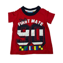 Load image into Gallery viewer, Boys Greendog, red cotton tee / top, EUC, size 00,  