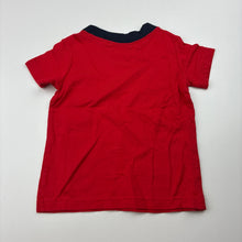 Load image into Gallery viewer, Boys Greendog, red cotton tee / top, EUC, size 00,  