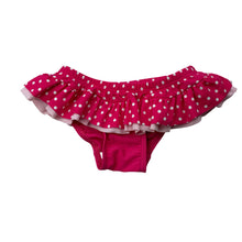 Load image into Gallery viewer, Girls Ollie's Place, pink &amp; white spot swim bottoms, EUC, size 2,  