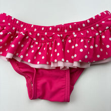 Load image into Gallery viewer, Girls Ollie's Place, pink &amp; white spot swim bottoms, EUC, size 2,  