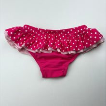 Load image into Gallery viewer, Girls Ollie's Place, pink &amp; white spot swim bottoms, EUC, size 2,  