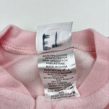 Load image into Gallery viewer, Girls Sprout, pink velour zip up sweater, GUC, size 00,  