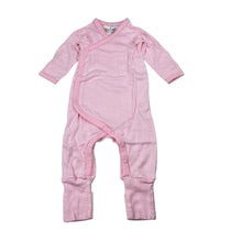 Load image into Gallery viewer, Girls Dymples, soft cotton coverall / romper, FUC, size 000,  
