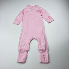 Load image into Gallery viewer, Girls Dymples, soft cotton coverall / romper, FUC, size 000,  
