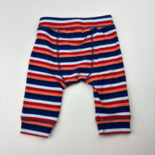Load image into Gallery viewer, Boys Sprout, striped cotton leggings / bottoms, GUC, size 000,  