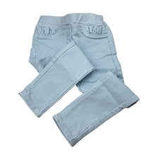 Load image into Gallery viewer, Girls M &amp; Co, striped stretchy pants, elasticated, Inside leg: 39cm, EUC, size 3-4,  