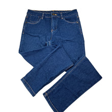 Load image into Gallery viewer, Girls Emerson, dark stretch denim jeans, adjustable, Inside leg: 63cm, EUC, size 10,  