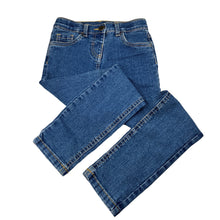 Load image into Gallery viewer, Girls Kids &amp; Co, stretch denim jeans, adjustable, Inside leg: 50cm, GUC, size 6,  