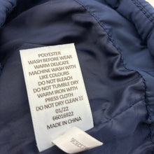 Load image into Gallery viewer, Boys Target, navy puffer jacket / coat, GUC, size 3,  