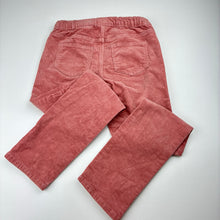 Load image into Gallery viewer, Girls H&amp;M, skinny fit stretch corduroy pants, adjustable, Inside leg: 53.5cm, FUC, size 8,  