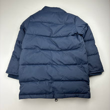 Load image into Gallery viewer, Boys Country Road, cotton lined navy puffer jacket / coat, two way zip, EUC, size 2-3,  
